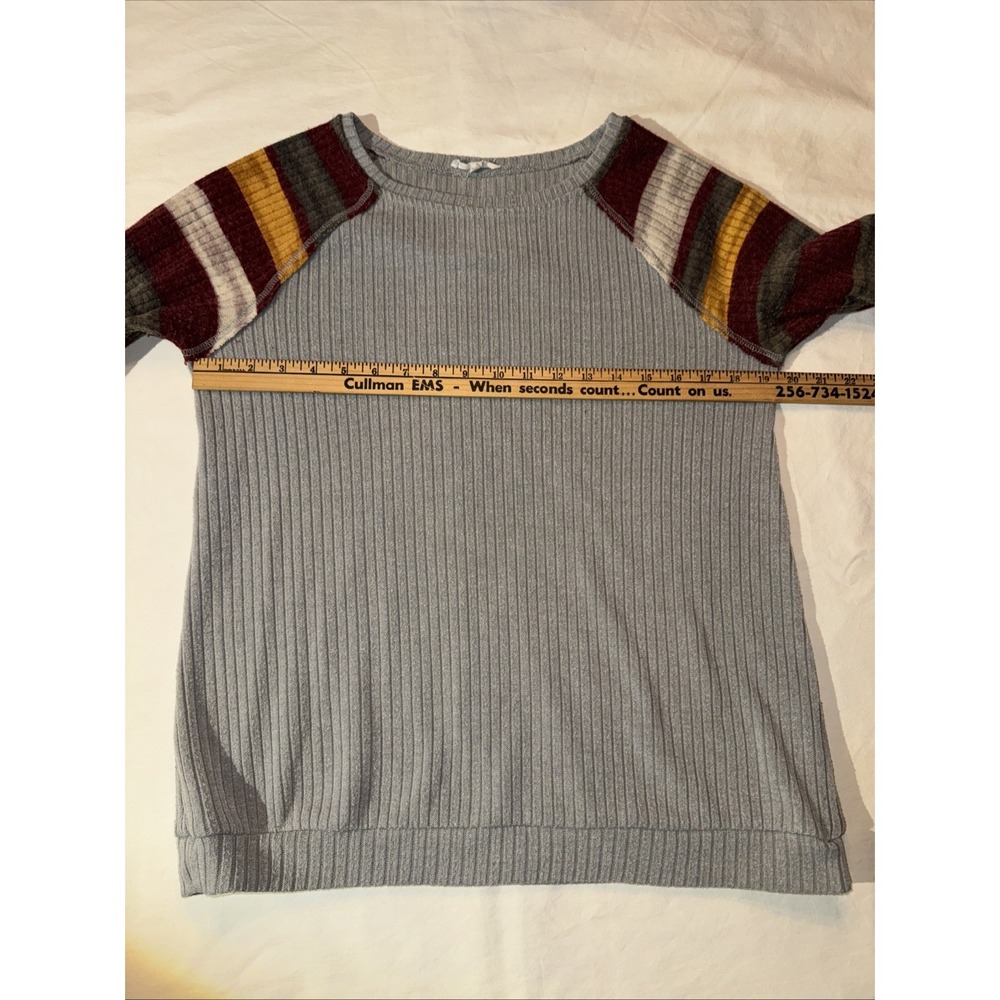 Easel Sweater Womens Small Boho Knit Colorful‎ Oversized - Picture 5 of 9